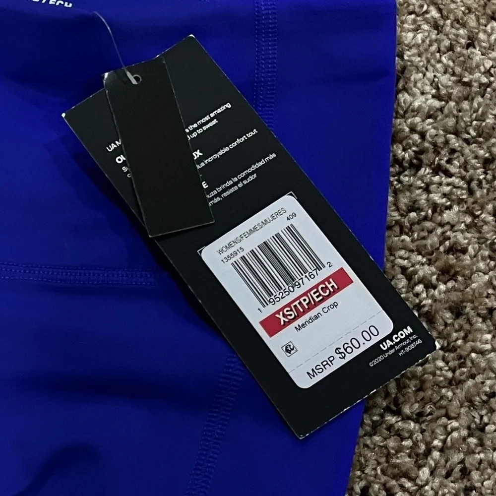 Under Armour Women's Blue Leggings - Picture 2 of 3